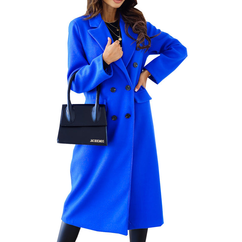 Damen Elegante und modische Wollmantel Krohn-e