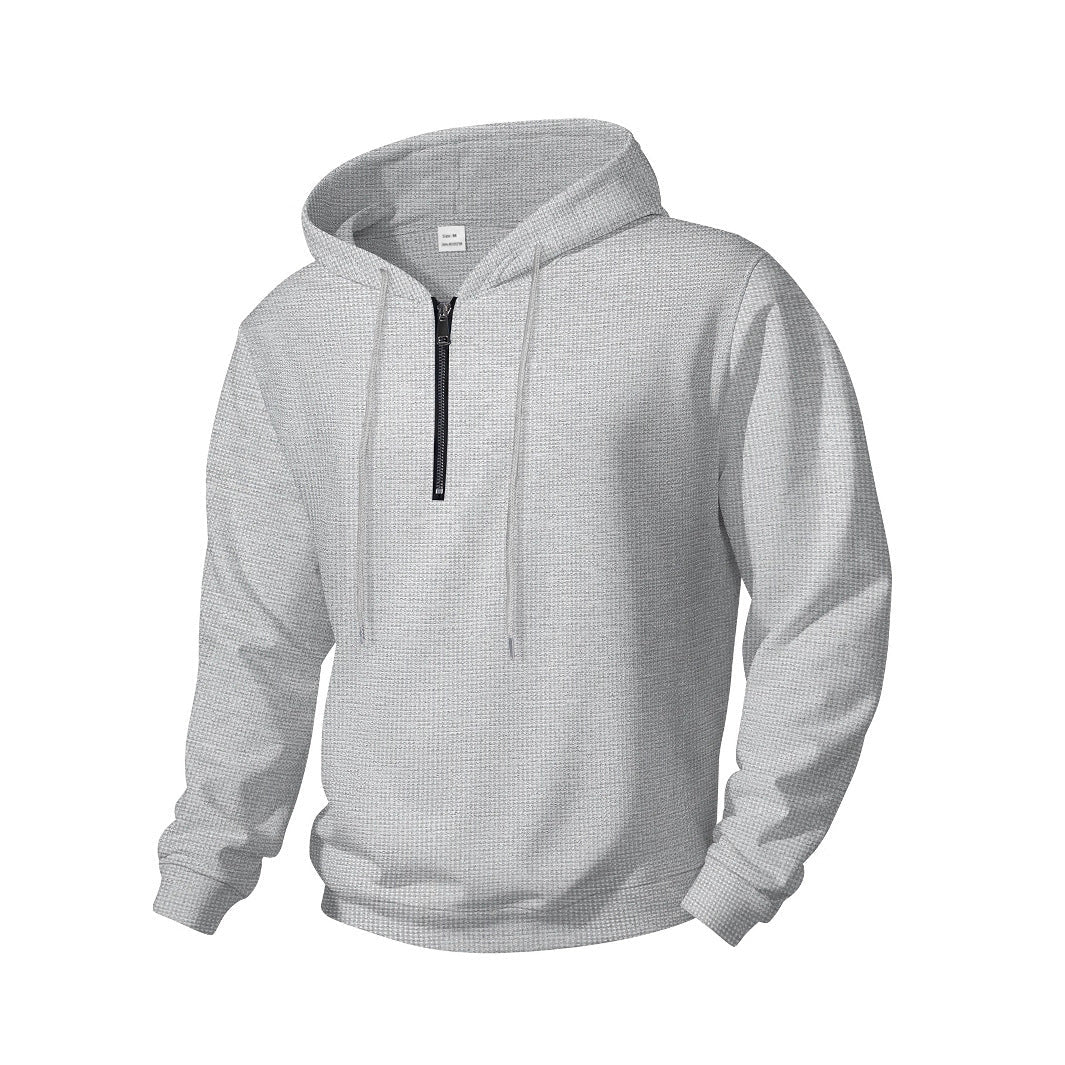 Herren Sportlicher Kapuzenpullover mit funktionalem Reißverschluss Krohn-e