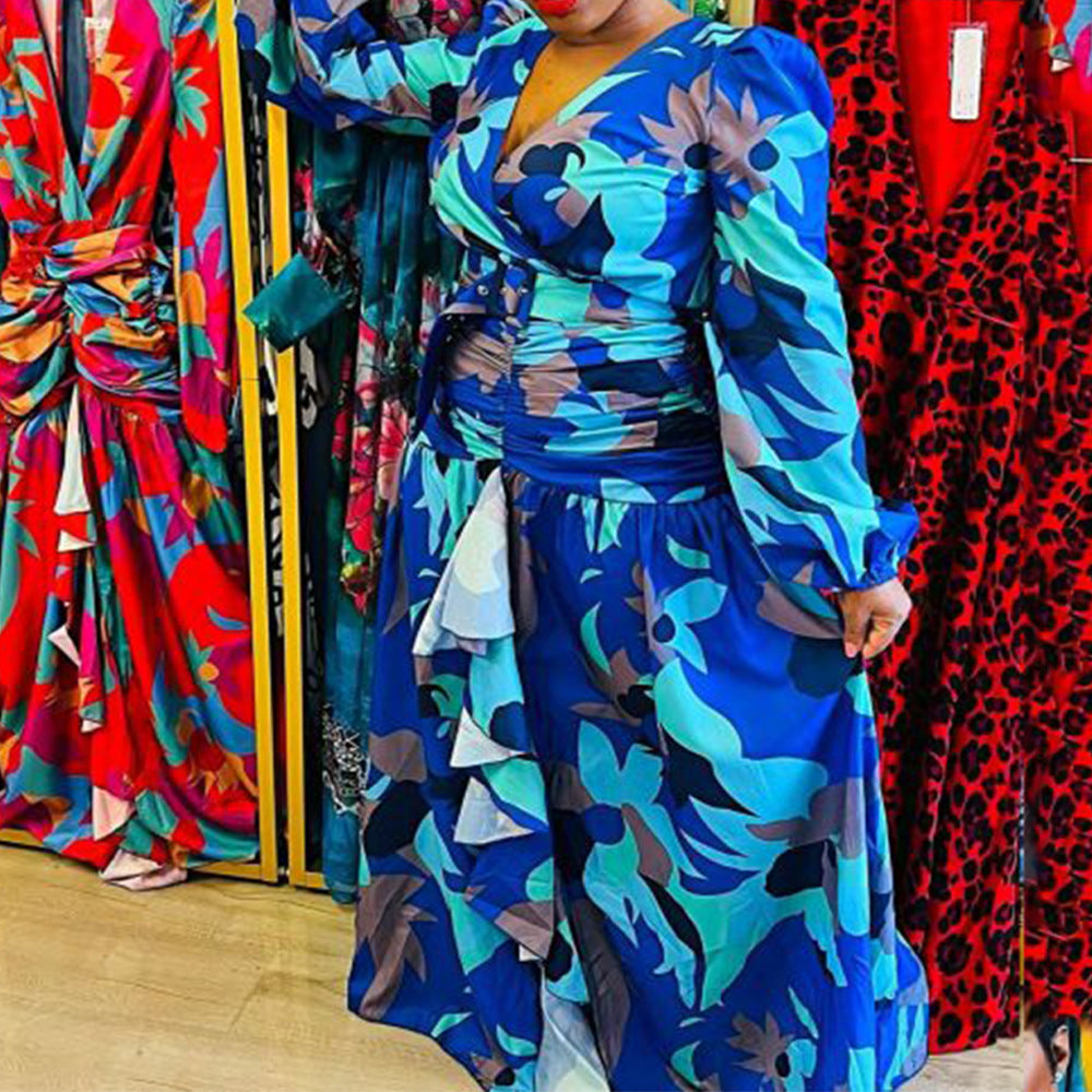Elegantes langes Kleid von Krohn-e