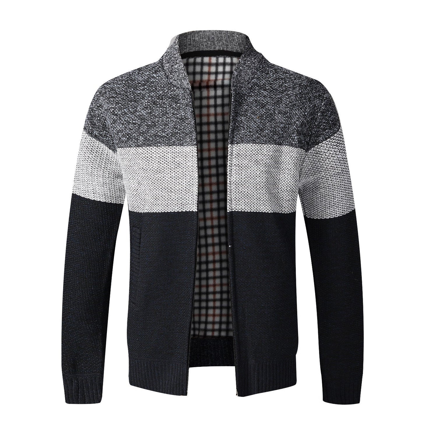 Herren sportlicher Strickcardigan mit modernem Design Krohn-e