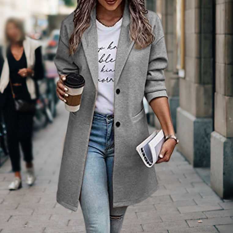 Krohn-e | Damen Wollmantel