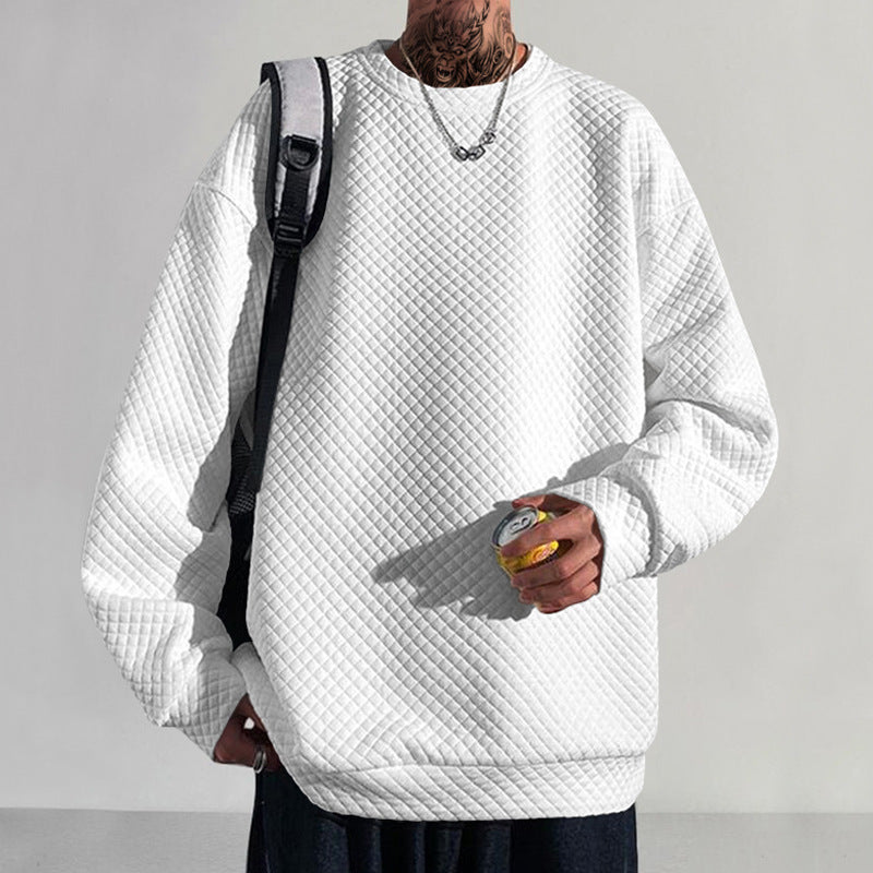 Herren Sweatshirt mit strukturiertem Design Krohn-e