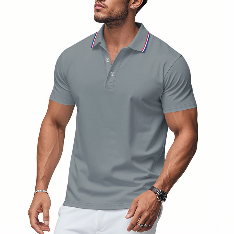 Herren Poloshirt mit modernem Kragen und feuchtigkeitsregulierender Technologie Krohn-e