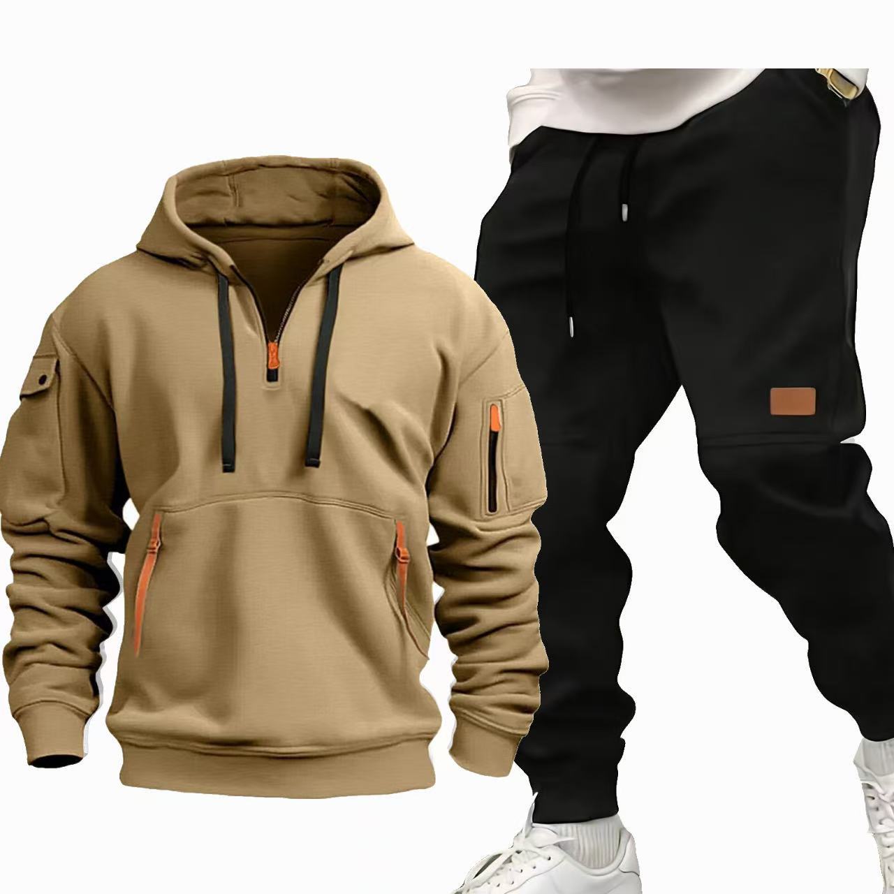 Herren Funktions-Hoodie und Jogginghose Set Krohn-e
