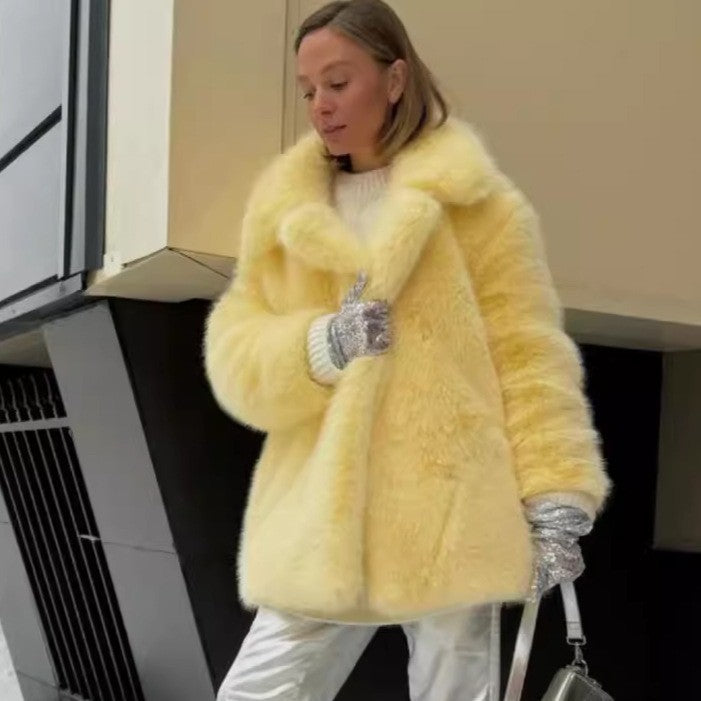Damen Kuschelige Fleecejacke Krohn-e