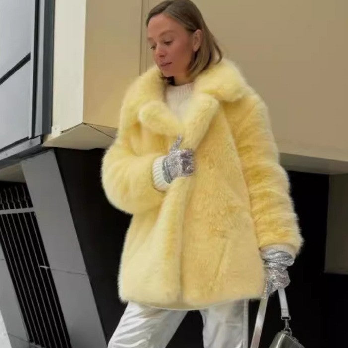 Damen Kuschelige Fleecejacke Krohn-e