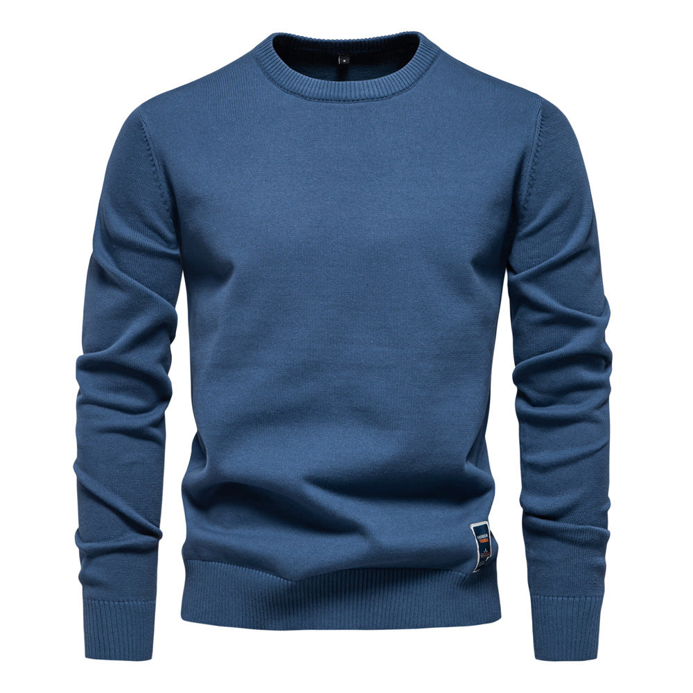 Herren Strickpullover aus hochwertiger Baumwollmischung mit angenehmer Passform Krohn-e