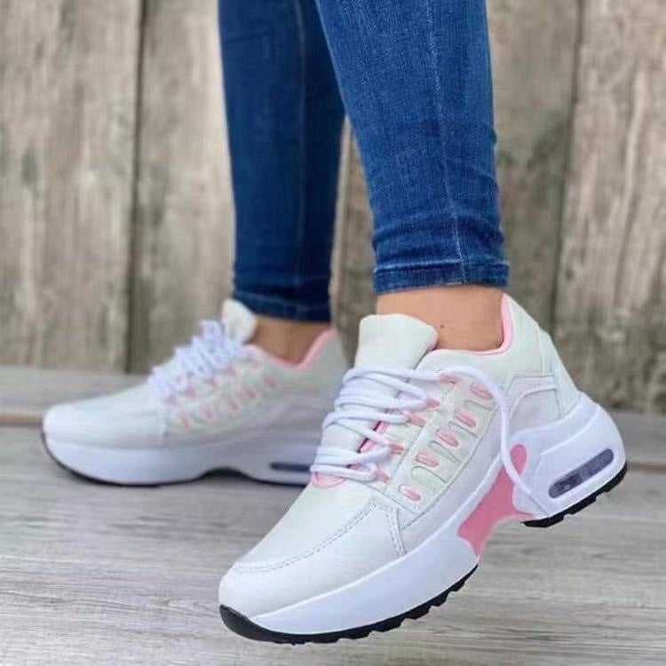 Damen Sportliche Air Max Sneakers mit atmungsaktiver Oberflächenstruktur Krohn-e