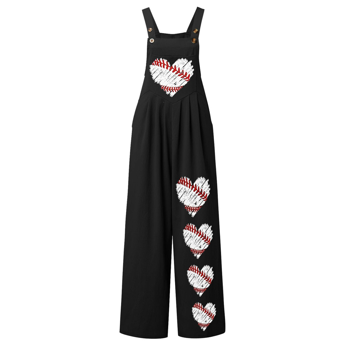 Damen Latzhose mit einzigartigem Herz-Motiv Krohn-e