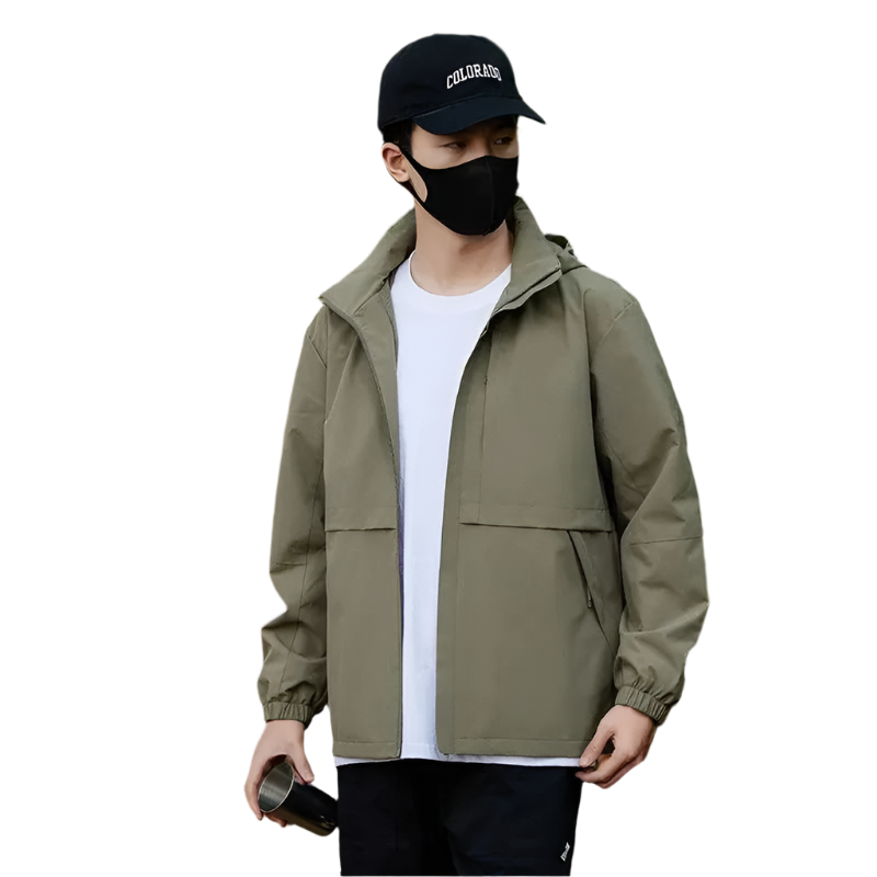 Krohn-e | Leichte Wasserdichte Herrenjacke