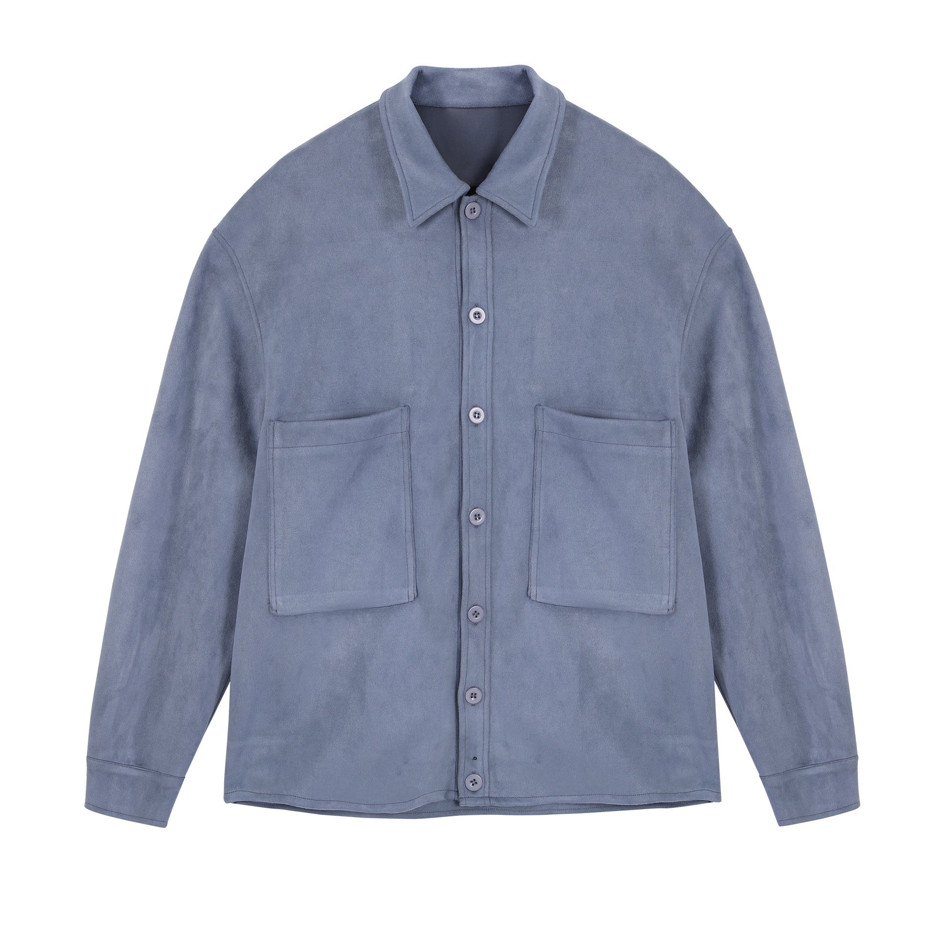 Damen lässige Overlay-Jacke mit praktischen Taschen und modernem Kragen Krohn-e