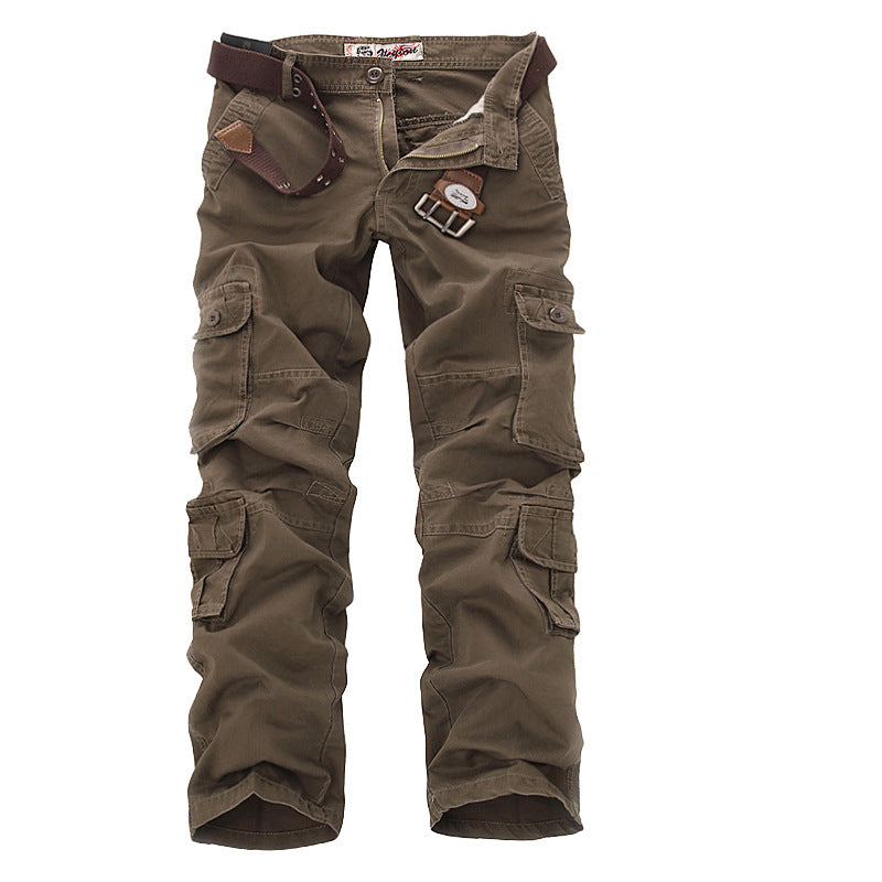 Herren Multifunktionale Cargo-Hose mit verstellbarem Bund und zahlreichen Taschen Krohn-e