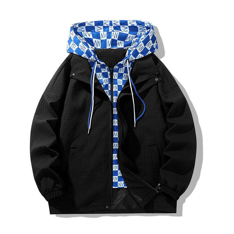 Damen leichte Funktionsjacke mit verstellbarer Kapuze und atmungsaktivem Innenfutter Krohn-e