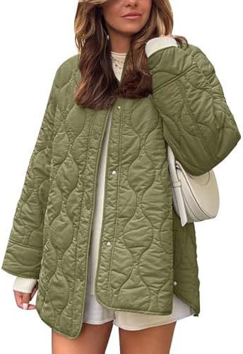 Damen Lässige Steppjacke mit praktischen Taschen und lässigem Schnitt Krohn-e