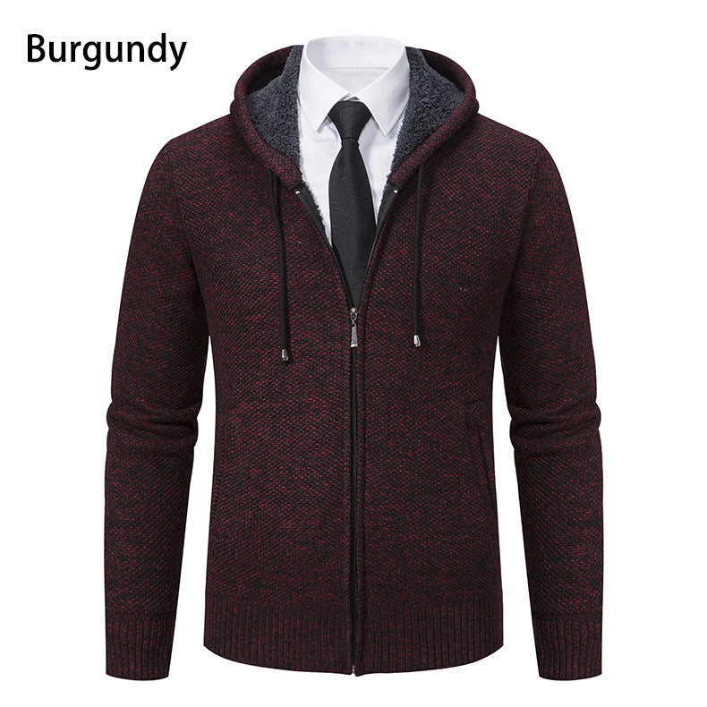 Herren Strickjacke mit modernem Schnitt und praktischem Reißverschluss Krohn-e
