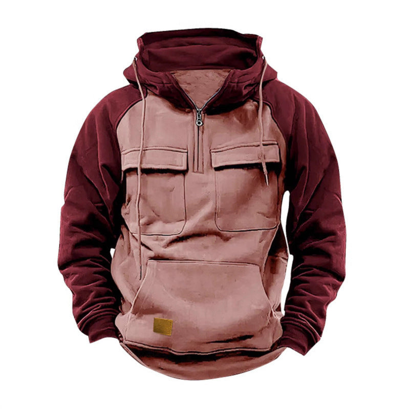 Herren Funktioneller Hoodie mit praktischen Taschen und innovativem Design Krohn-e