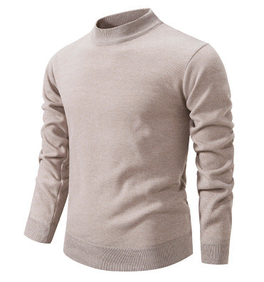 Herren Hochwertiger Strickpullover mit modernem Stehkragen Krohn-e