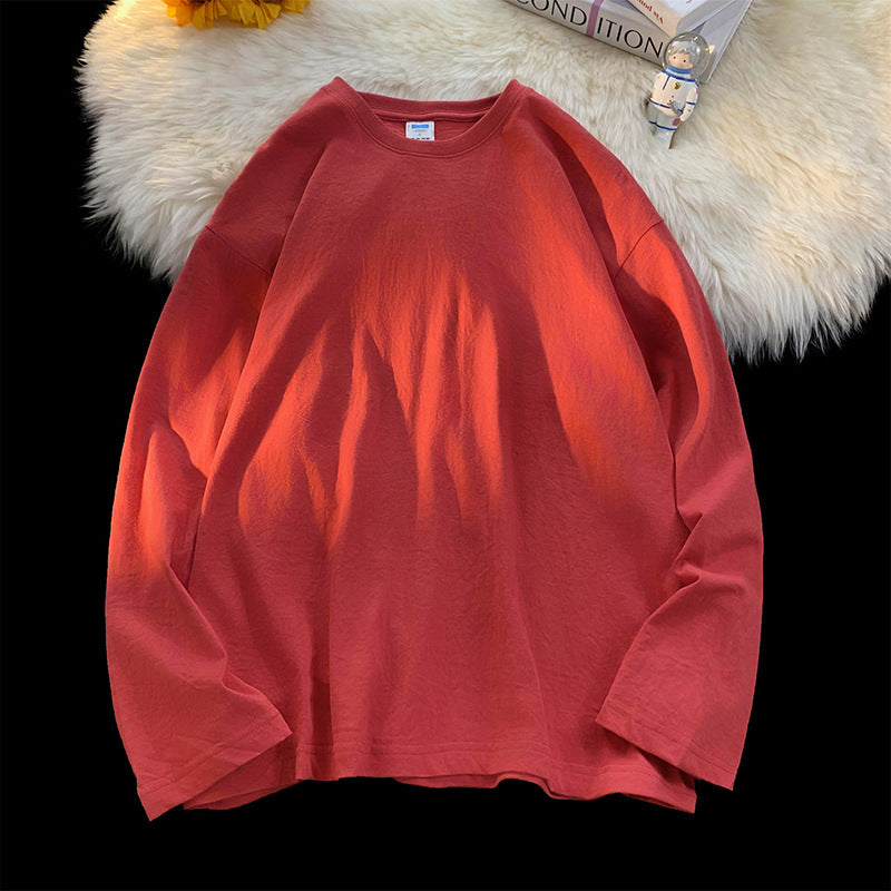 Damen Lässiges Langarmshirt aus hochwertiger Baumwolle Krohn-e