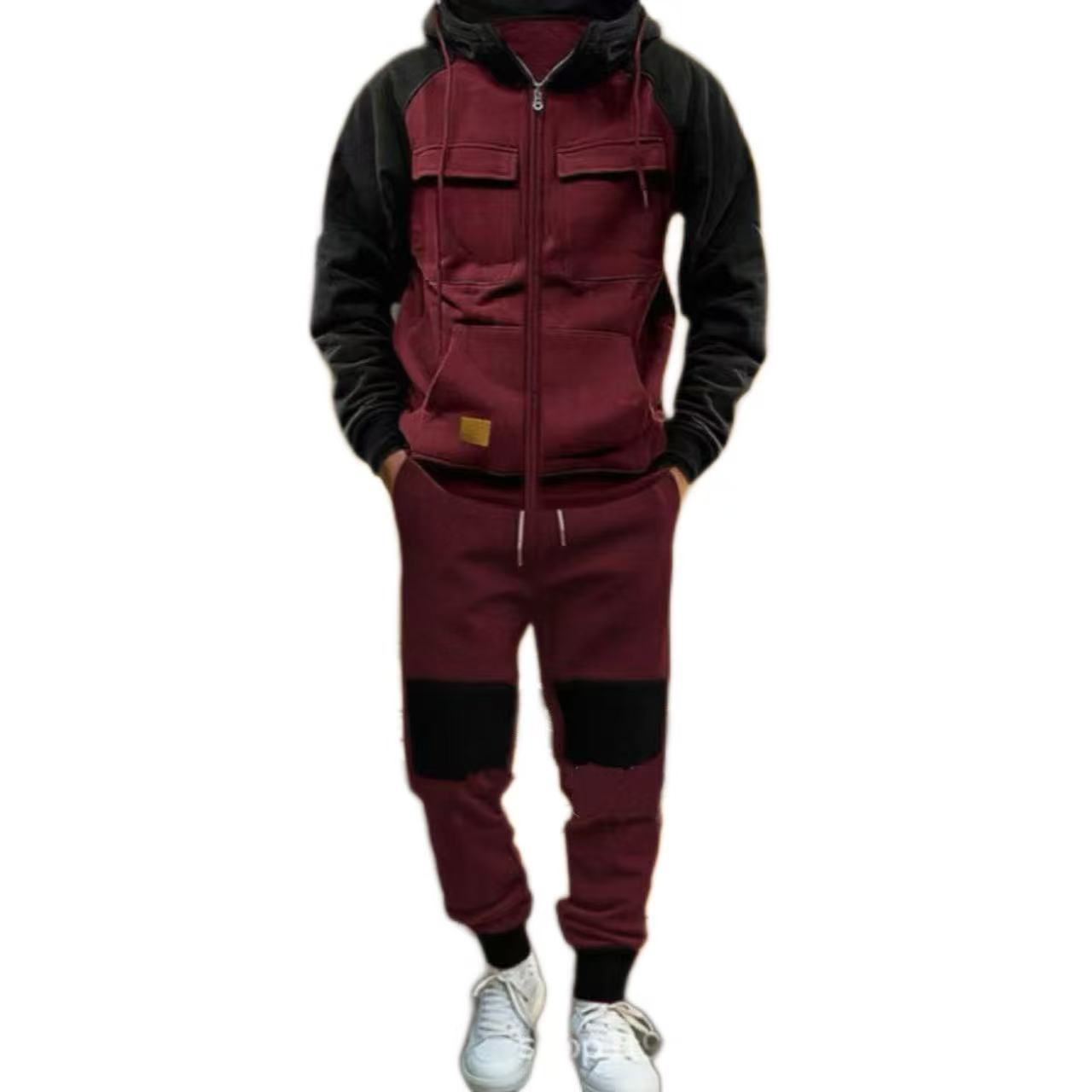 Herren funktionaler Freizeitanzug mit praktischen Taschen Krohn-e