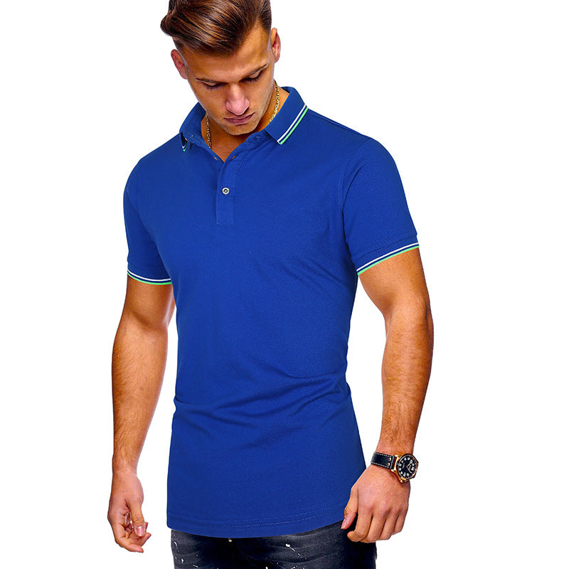 Herren Poloshirt mit modernen Akzenten Krohn-e