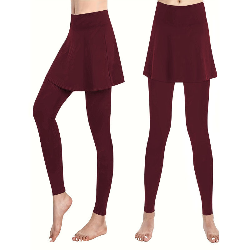 Damen Leggings mit integrierter Skirtschnitt Krohn-e
