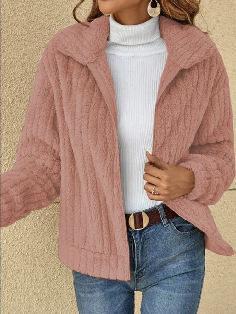 Krohn-e | Fleecejacke für Damen Langarm