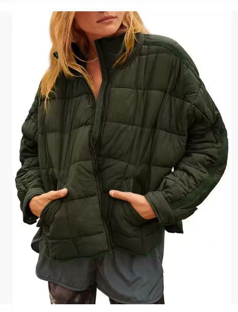 Damen Leichte Steppjacke mit hohem Kragen und praktischen Taschen Krohn-e