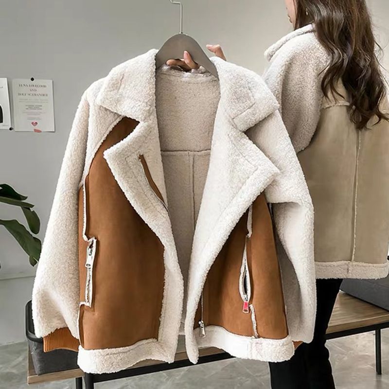 Krohn-e | Overgrößed Plüschjacke