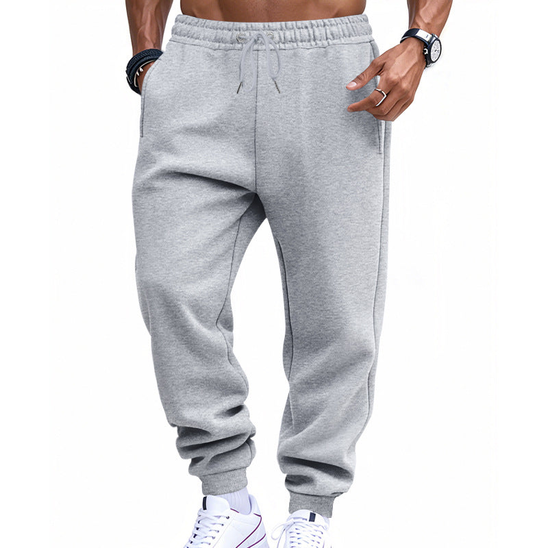 Herren modische Jogginghose mit elastischem Bund und seitlichen Taschen Krohn-e