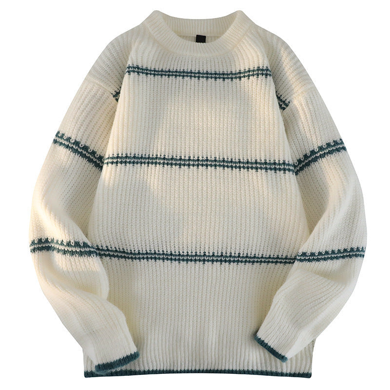 Damen Kuscheliger Strickpullover mit streifendem Design Krohn-e