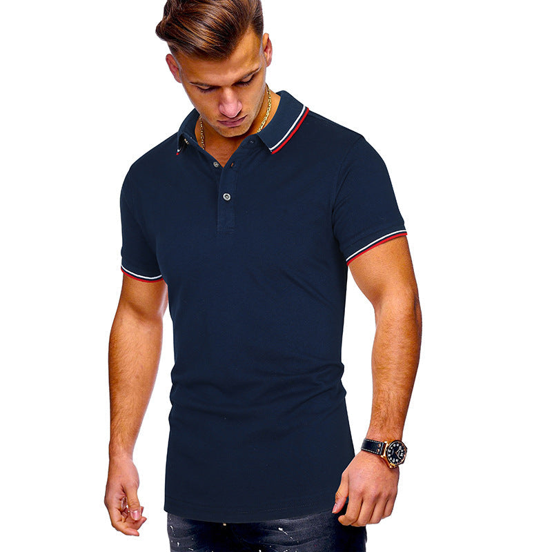 Herren Poloshirt mit modernen Akzenten Krohn-e