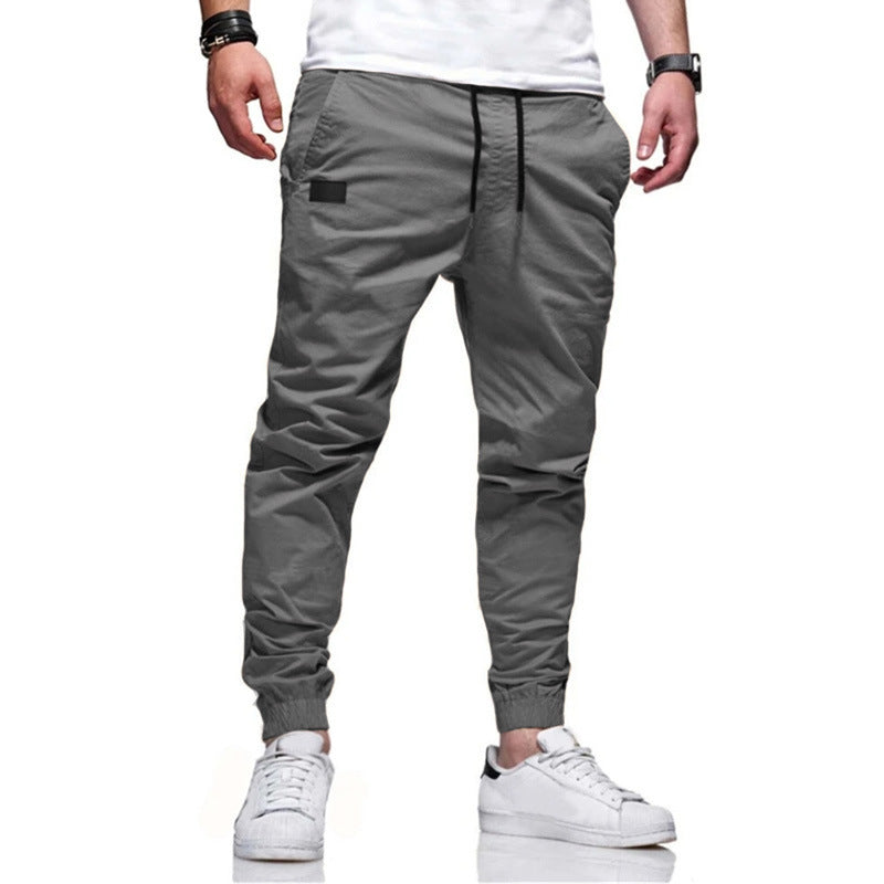 Herren lässige Cargo-Hose mit tapered Schnitt und praktischen Taschen Krohn-e