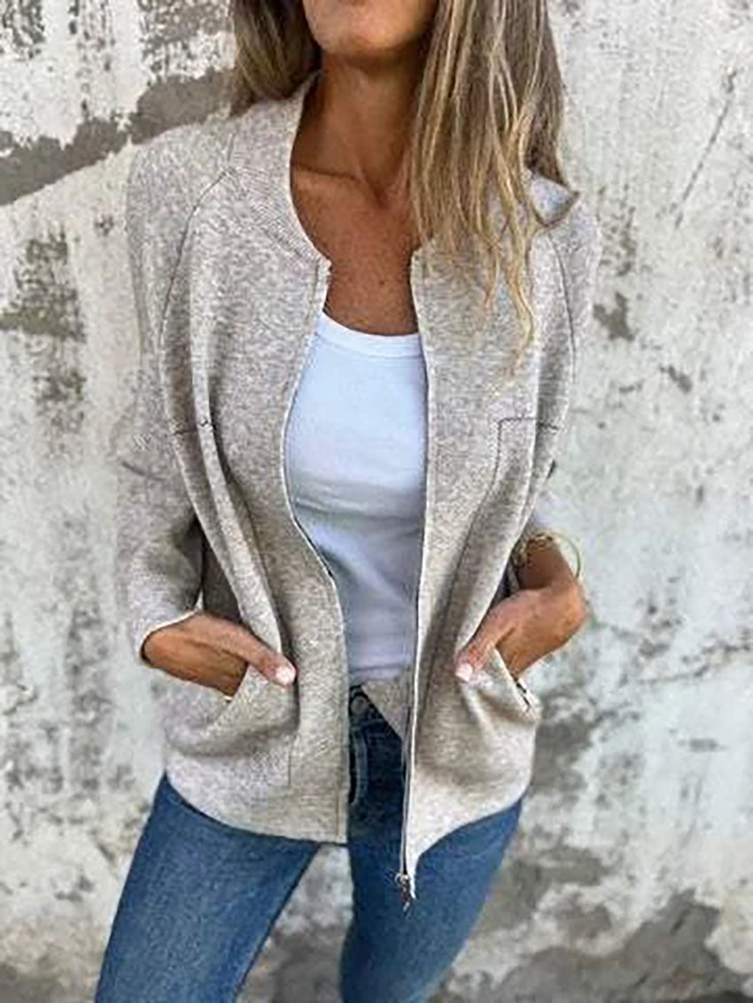 Krohn-e | Kurze Schlanke Wolljacke