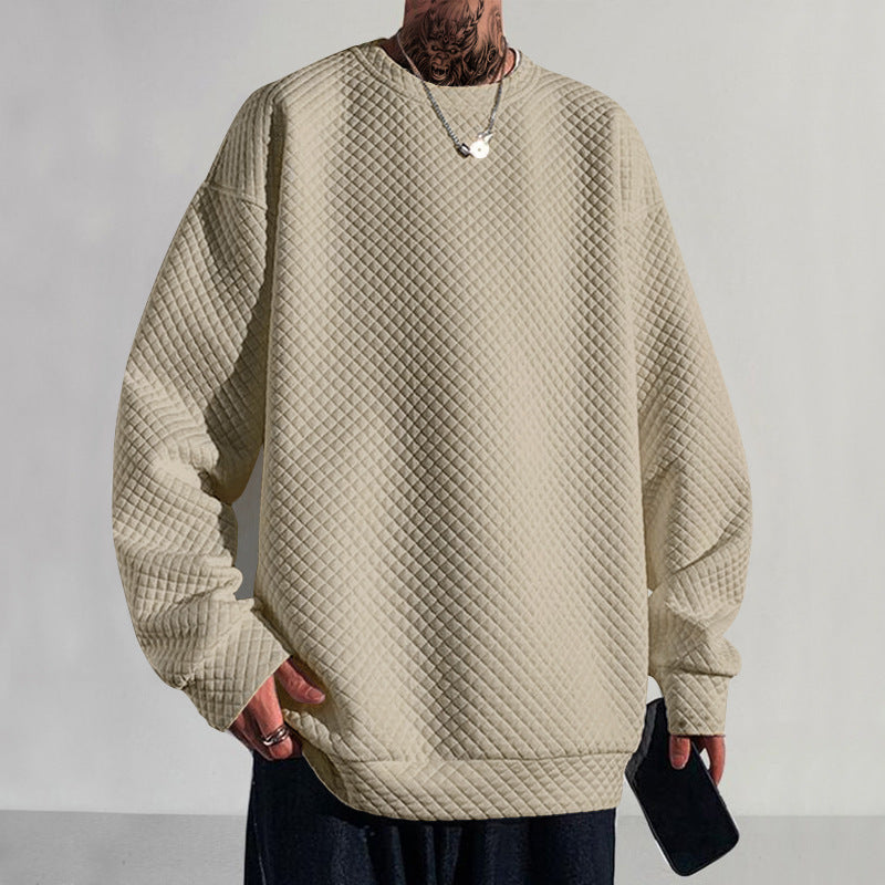 Herren Sweatshirt mit strukturiertem Design Krohn-e