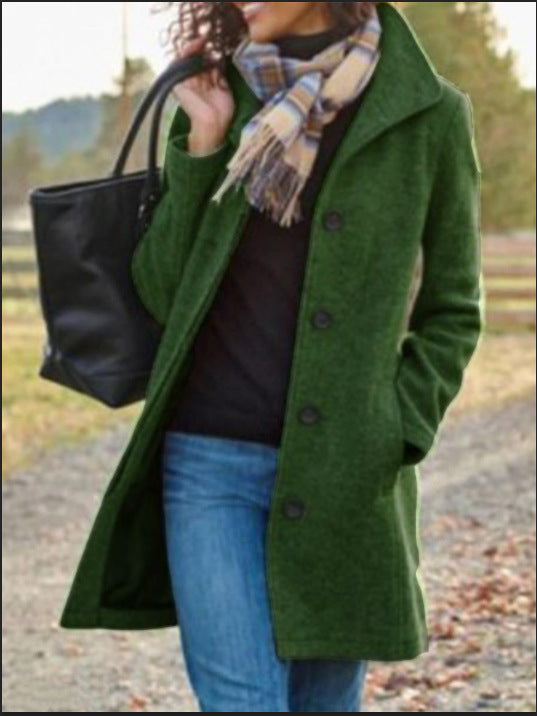 Damen modischer Wollmantel Krohn-e