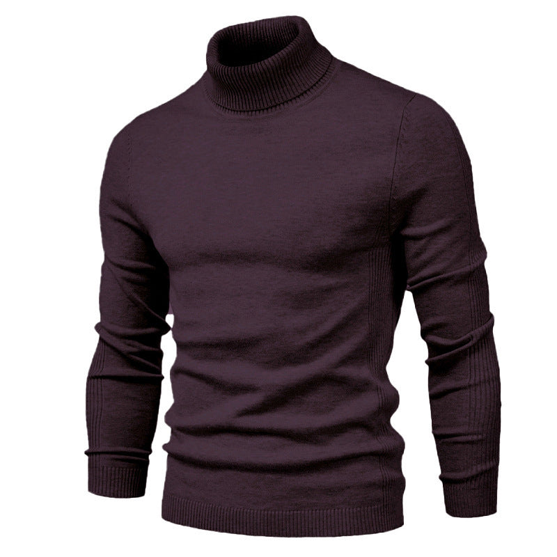 Herren Rollkragenpullover aus feinster Wolle Krohn-e