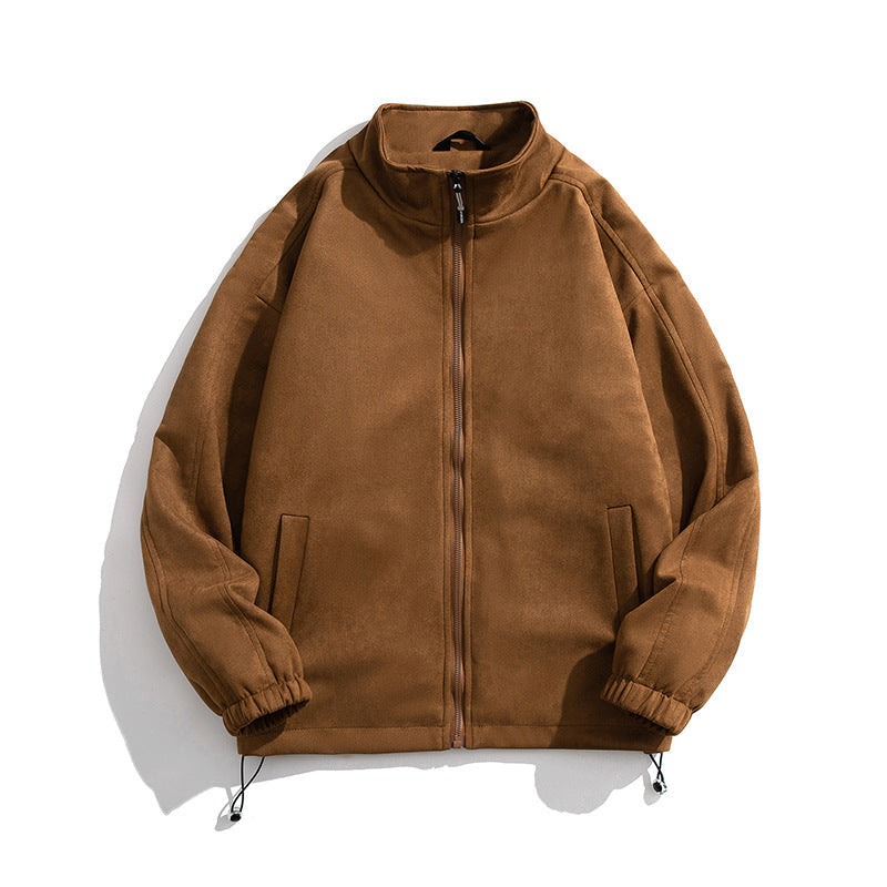 Damen sportliche Fleece-Jacke mit hohem Kragen und seitlichen Reißverschlusstaschen Krohn-e