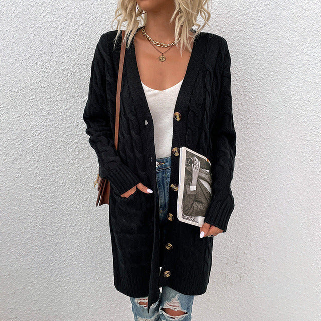 Krohn-e | Stilvolle Strickjacke