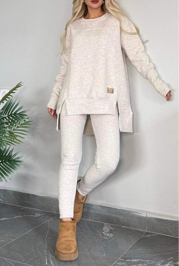 Damen Bequemes Lounge-Set mit modernem Oversized-Schnitt Krohn-e