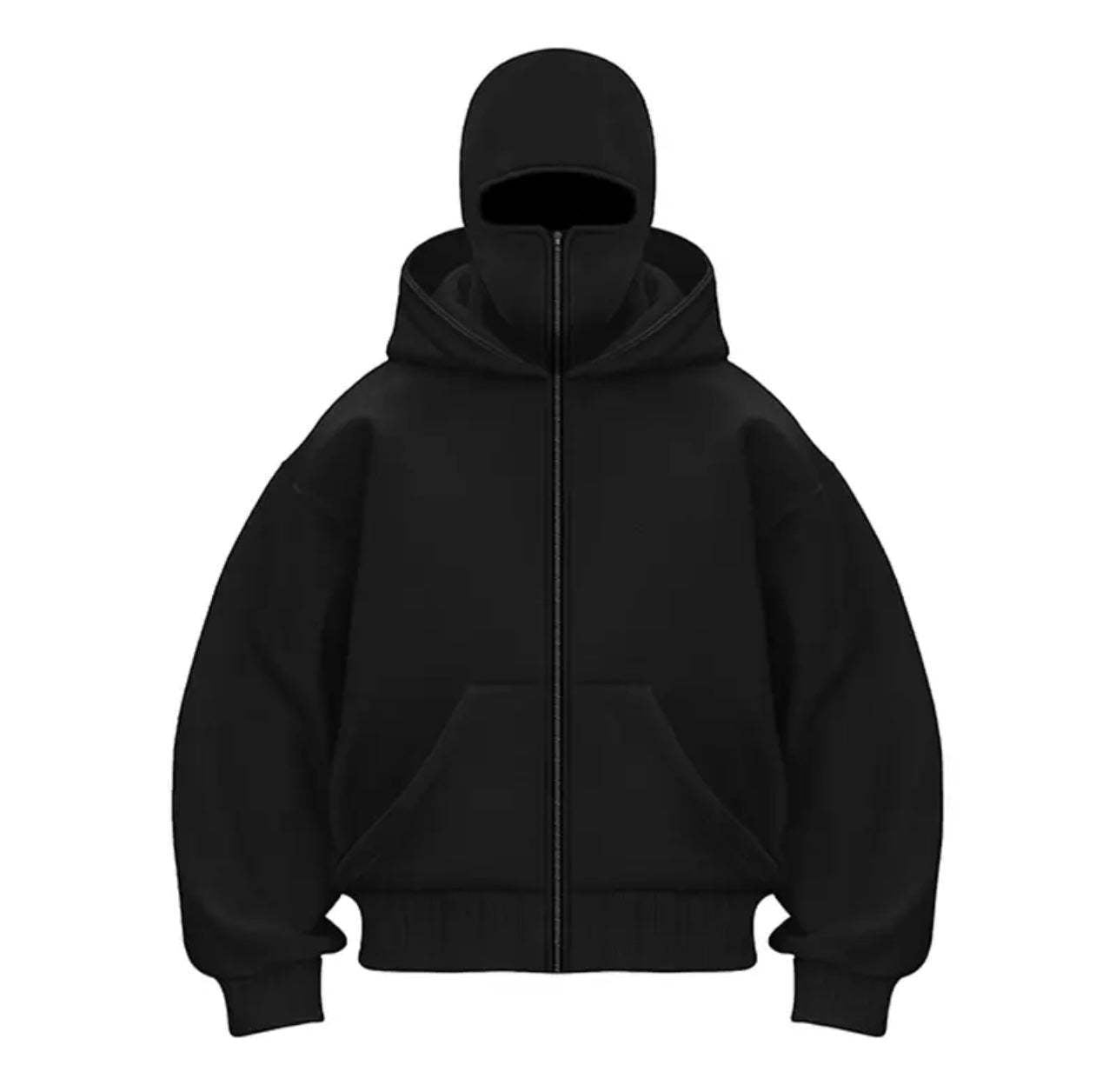 Damen trendige Kapuzenjacke mit hohem Kragen Krohn-e