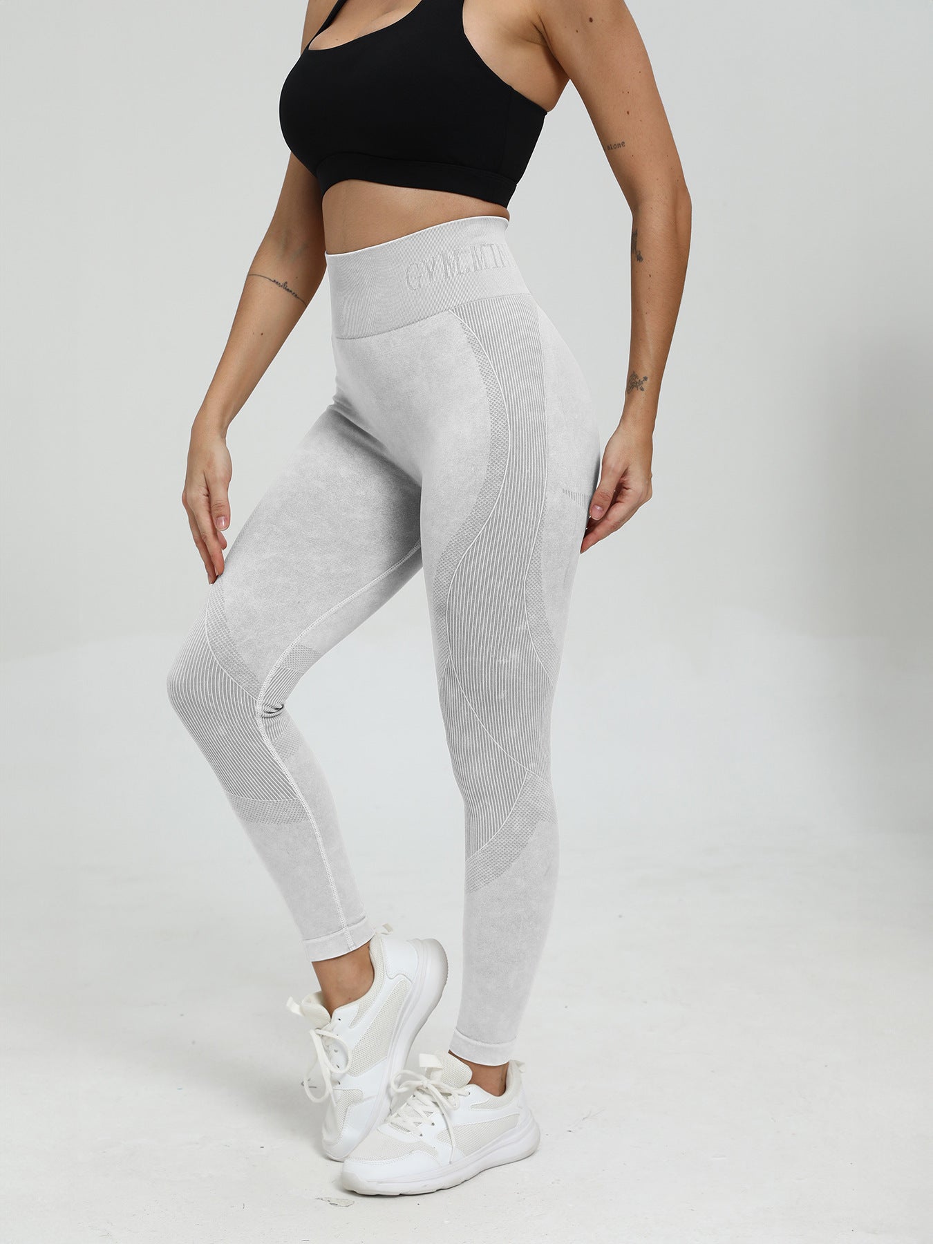 Damen Hochwertige Sportleggings mit hohem Bund Krohn-e