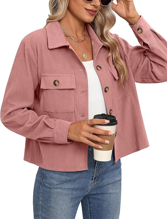 Damen lässige Overshirt-Jacke Krohn-e