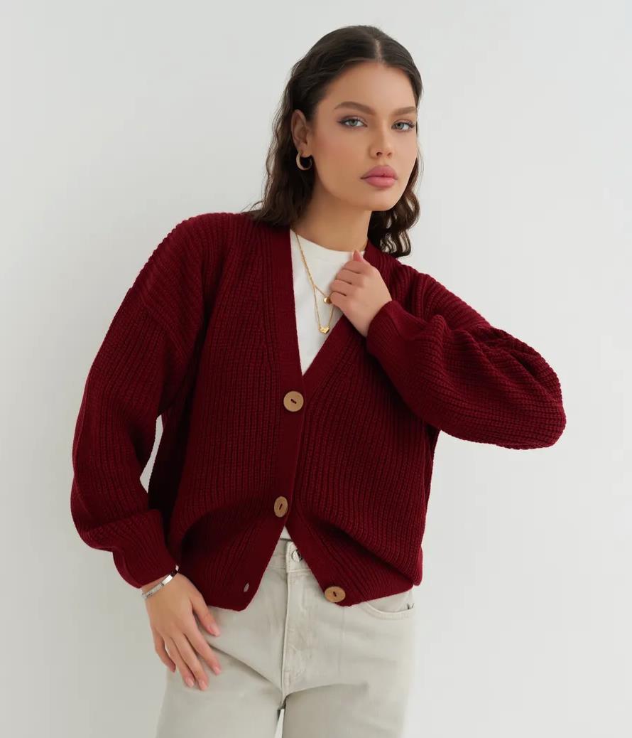 Damen lässiger Strickcardigan Krohn-e