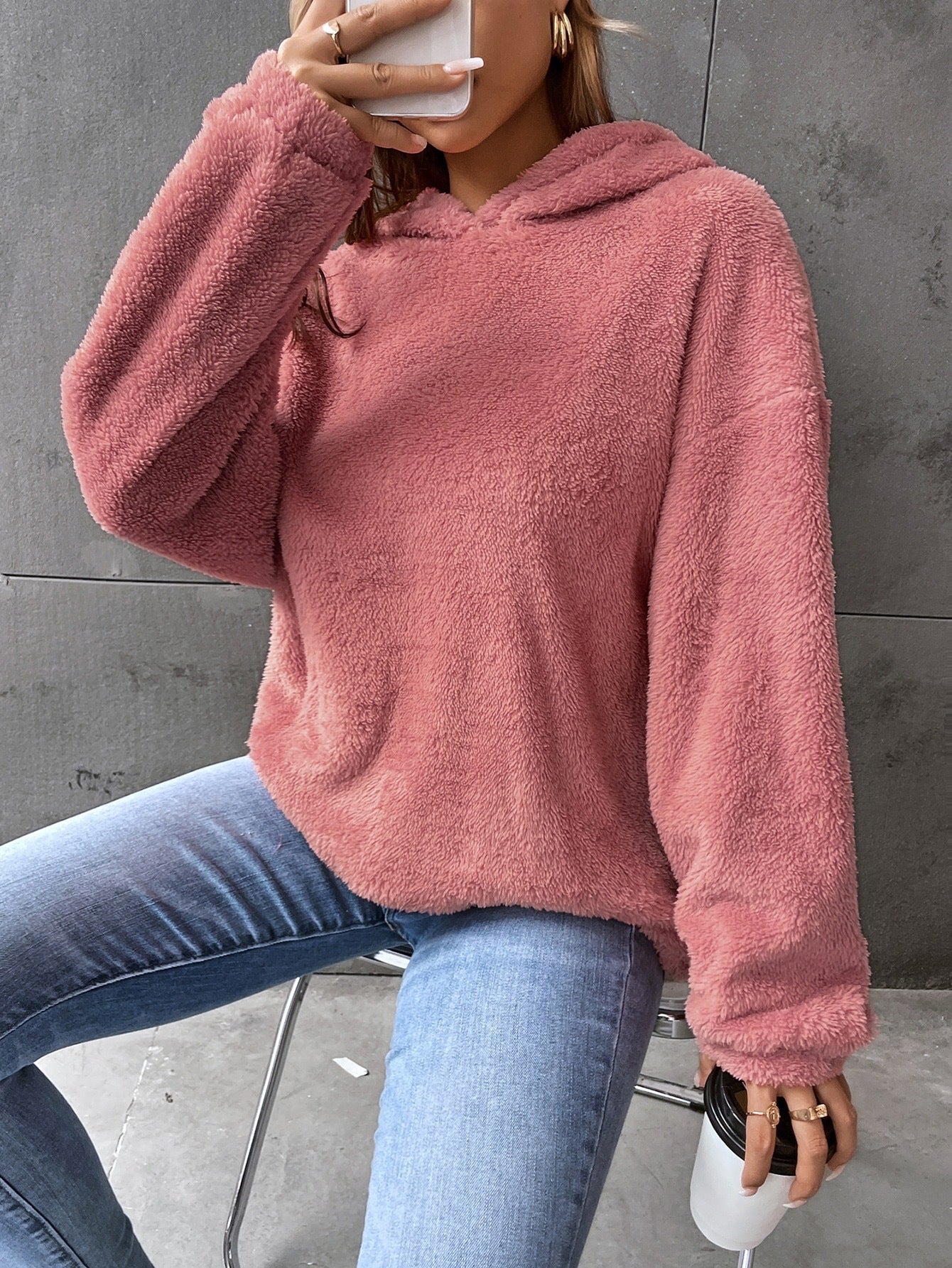 Krohn-e | Kapuzen Sweatshirt Fleece