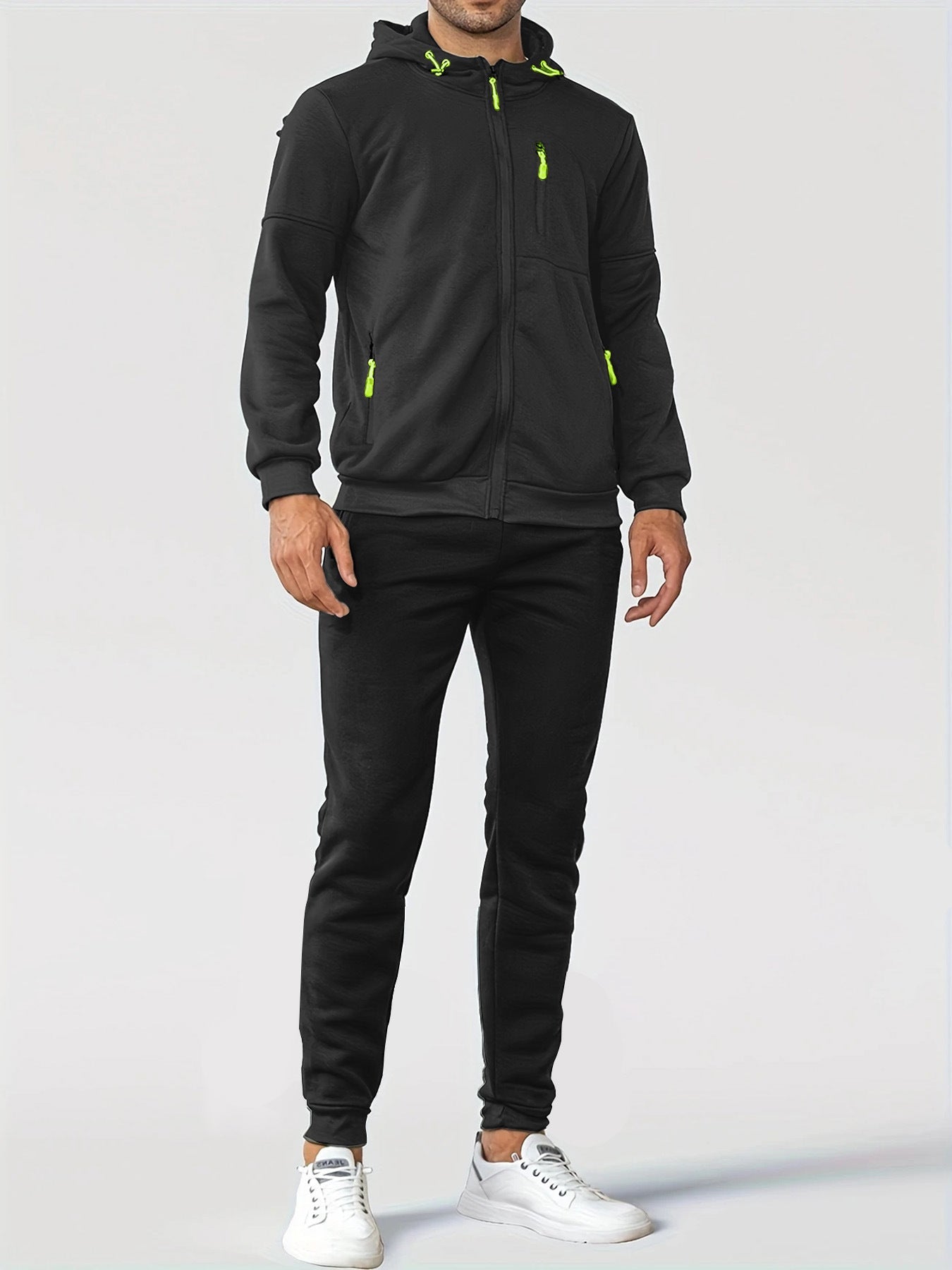 Herren Trainingsjacke mit praktischen Taschen und atmungsaktiver Funktion Krohn-e