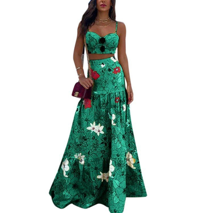 Fudus: Modischer langer Rock ohne Träger