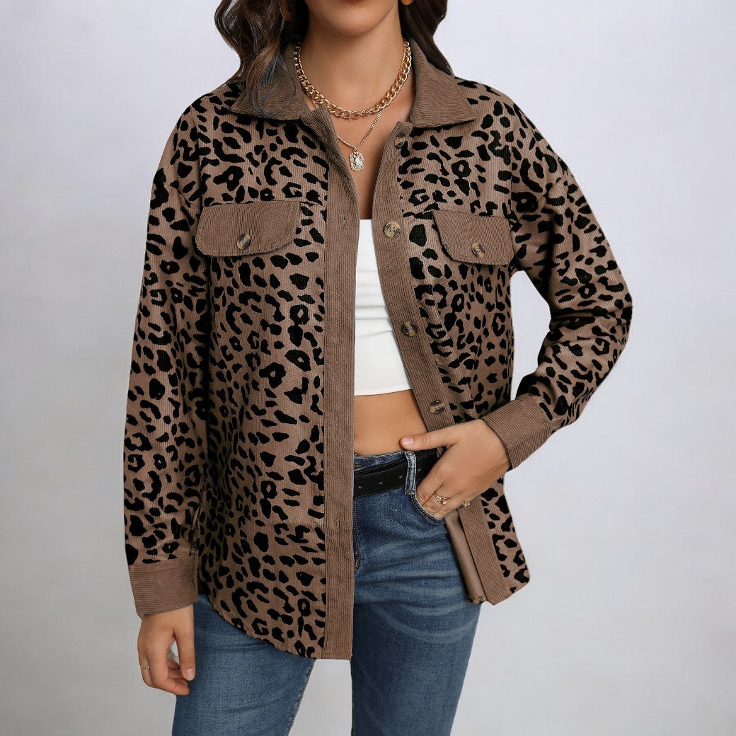 Krohn-e | Stilvolle Leopardenjacke