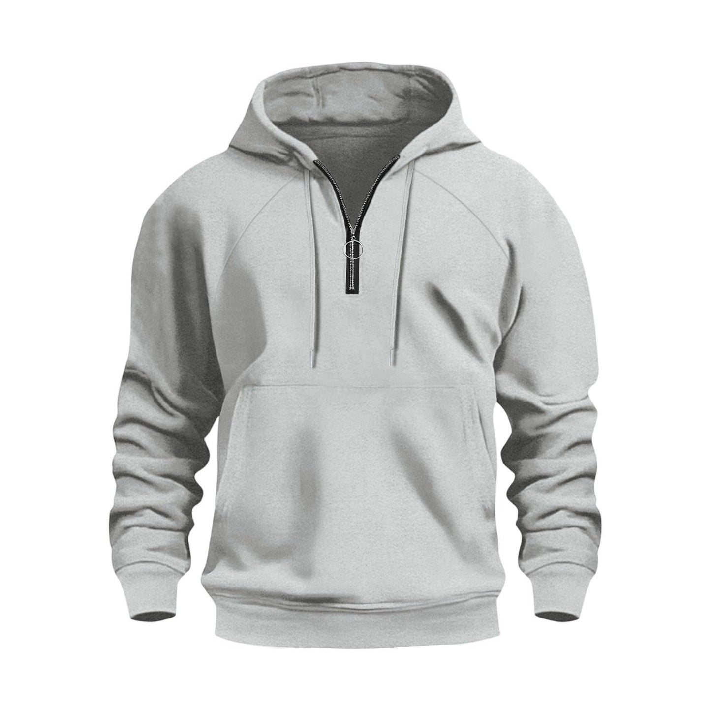 Herren funktionale Kapuzenpullover mit halbem Reißverschluss Krohn-e