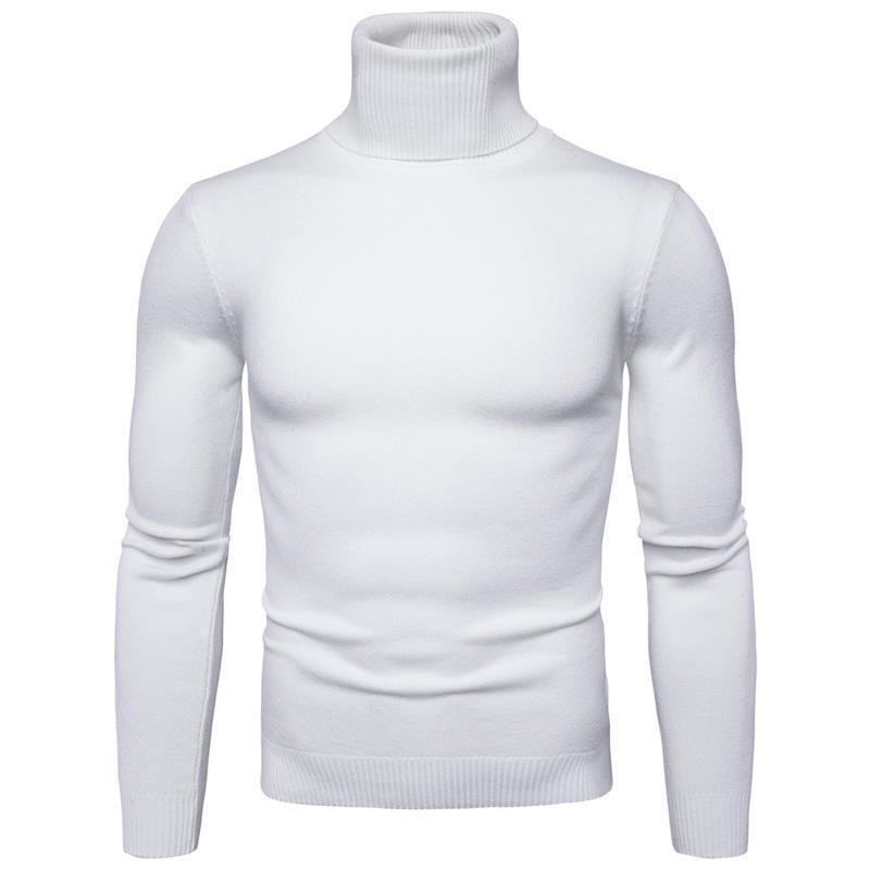 Herren Rollkragenpullover aus feiner Merinowolle Krohn-e
