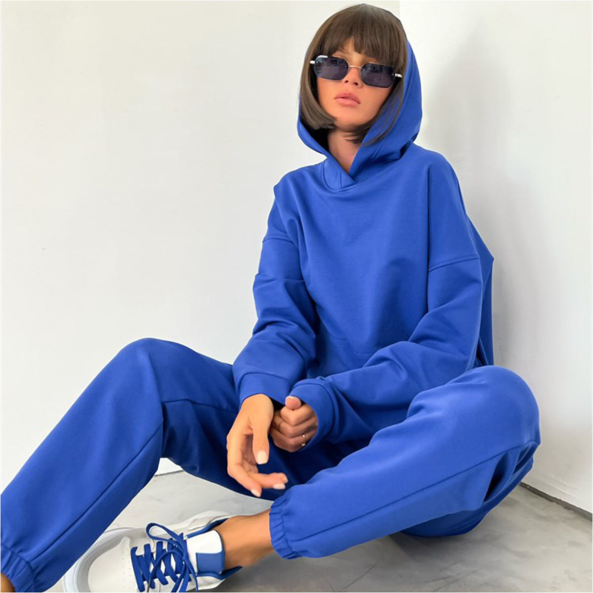 Damen Sportliches Sweatshirt- und Jogginghose-Set Krohn-e